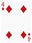 ダイヤの4
