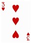 ハートの3